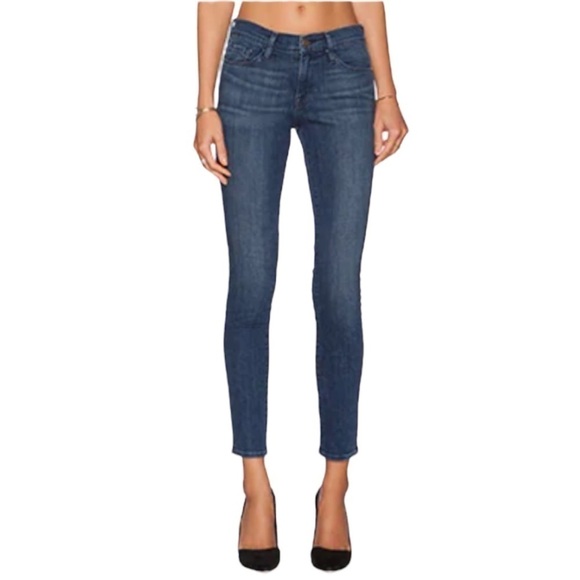 FRAME DENIM Le Skinny de Jeanne Crop in Sunnyside - Picture 1 of 7